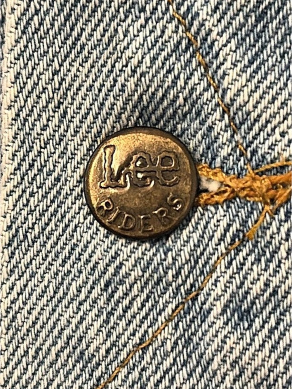 Vintage Lee Riders Metro Racing Denim Jacket - Picture 7 of 7